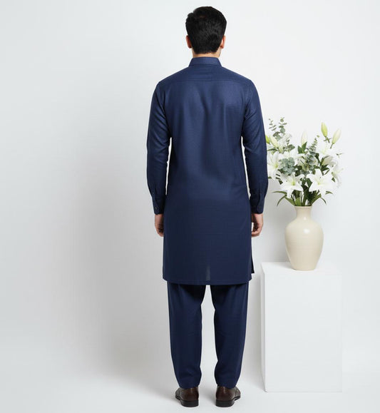Unstitched Men's Suit_Navy Blue(Coming Soon)