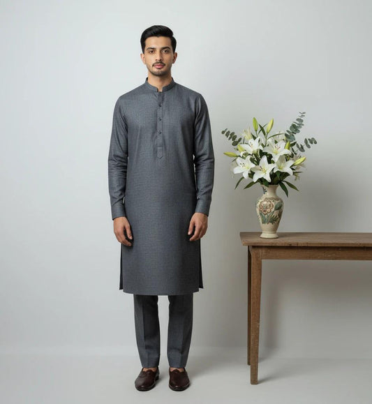 Unstitched Men’s Suit – Ash Grey (Coming Soon)